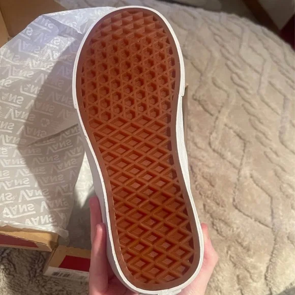 Vans Classic White Canvas Slip-Ons - Picture 5 of 5